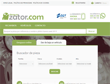 Tablet Screenshot of desguazator.com